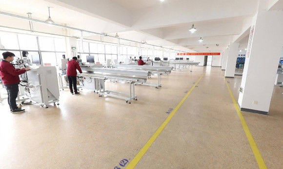Zhejiang Junquan Automation Co., Ltd. Produktionslinie des Herstellers
